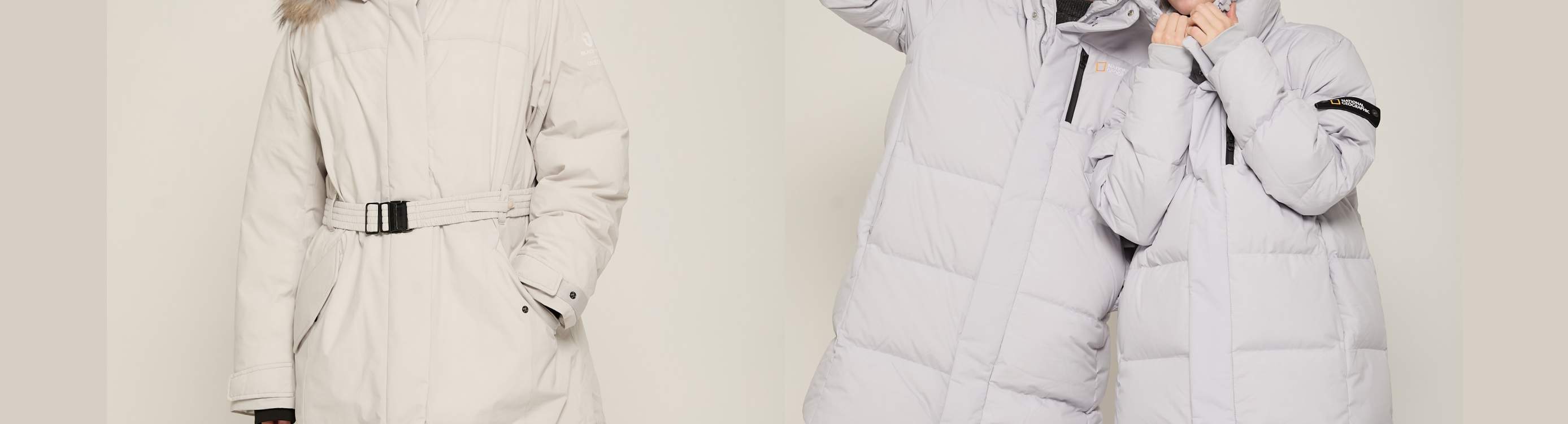 ブランドダウンジャケット（ロング）